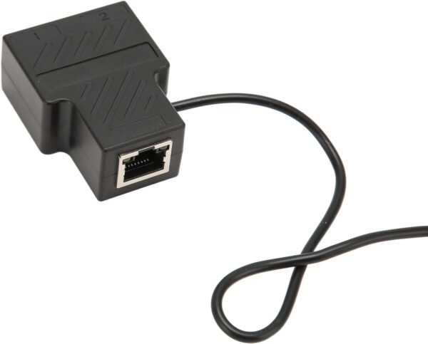 51Po6HfE64L._AC_SL1500_.jpg USB to Ethernet Adapter - 10/100 Mbps Network Adapter with RJ45 Wired LAN for Laptop/PC - Ethernet Splitter with USB Power Cable - Compatible with Switch