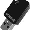 NETGEAR WiFi 5 USB 2.0 Mini Adapter (A6100) – AC600 NETGEAR WiFi 5 USB 2.0 Mini Adapter (A6100) – AC600 Dual-Band Wireless Speed (Up to 600 Mbps), Works with Any WiFi 5 Router – for Windows PC