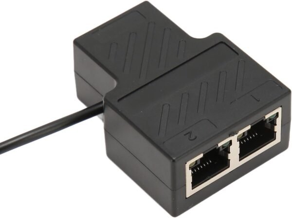 51bbFLK-voL._AC_SL1500_.jpg USB to Ethernet Adapter - 10/100 Mbps Network Adapter with RJ45 Wired LAN for Laptop/PC - Ethernet Splitter with USB Power Cable - Compatible with Switch