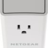 51e0QBVJL._AC_SL1350_.jpg NETGEAR Powerline Adapter Kit, 1200 Mbps Wall-Plug, 1.2 Gigabit Ethernet Ports with Passthrough + Extra Outlet (PLP1200-100PAS)