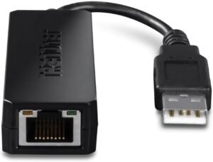 TRENDnet USB 2.0 to Fast Ethernet Adapter, Supports Windows and TRENDnet USB 2.0 to Fast Ethernet Adapter, Supports Windows and Mac OS, ASIX AX88772A Chipset, Backwards Compatible with USB 1.0 and 1.0, Full Duplex 200 Mbps Ethernet Speeds, Black, TU2-ET100