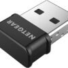 NETGEAR AC1200 Wi-Fi USB 2.0 Mini Adapter for Desktop PC NETGEAR AC1200 Wi-Fi USB 2.0 Mini Adapter for Desktop PC | Dual Band WiFi Stick for Wireless Internet (A6150-100PAS)
