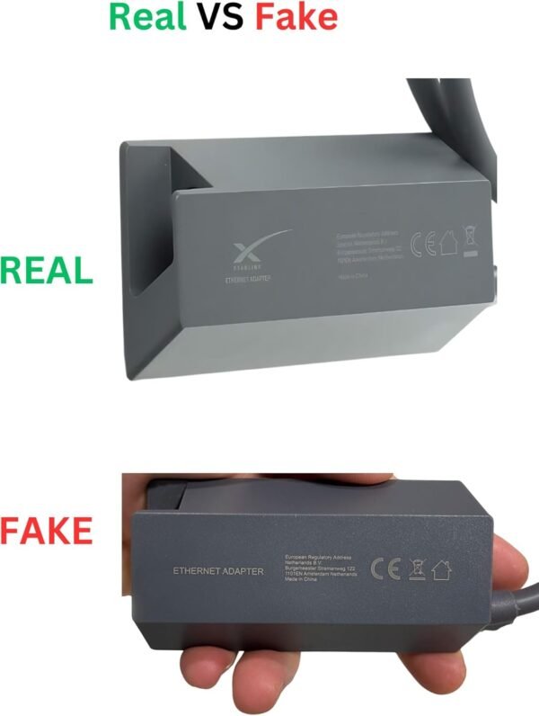 [OEM] Starlink Ethernet Adapter for Starlink Gen 2 - Ethernet Adapter Gen 2 - Up to 1 Gbps, Third-Party Router Integration