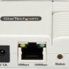 StarTech.com Ethernet to Parallel Network Print Server, 10/100Mbps LAN, WebUI, Centronics Ethernet Printer Server Adapter, TAA