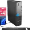 Lenovo ThinkCentre Neo 50s Gen 5 SFF Business Desktop, 14th Gen Intel 10-Core i5-14400, 32GB DDR5, 2TB SSD, DP, HDMI, VGA, DVD-RW, Wi-Fi 6, Wired Keyboard & Mouse, Windows 11 Pro, Flash Drive Bundle