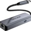 WAVLINK USB-C to Ethernet Adapter with 95W PD - 5Gbps High-Speed, Driver-Free Type-C to RJ45 Ethernet LAN Network Adapter Thunderbolt 5/4/3 Compatible for MacBook Pro/Air, iPad Pro, Dell XPS