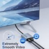ZEXMTE 1000 Mbps Ethernet Adapter for Fire TV Stick, Micro USB to RJ45 Gigabit Ethernet Adapter Compatible with Fire TV Stick 4K/ 4K Max, Chromecast Ultra