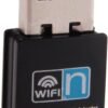 300Mbps USB WiFi Adapter, LOTEKOO Wireless LAN Network Card Adapter WiFi Dongle for Desktop Laptop PC Windows 10 8 7 XP MAC OS (Plug-and-Play for Windows10)