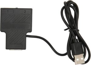 USB to Ethernet Adapter - 10/100 Mbps Network Adapter with USB to Ethernet Adapter - 10/100 Mbps Network Adapter with RJ45 Wired LAN for Laptop/PC - Ethernet Splitter with USB Power Cable - Compatible with Switch