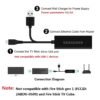 Ethernet Adapter for Fire TV Stick,Fire Stick 4K Ethernet Adapter,for Ethernet Adapter for Fire TV Stick,Fire Stick 4K Ethernet Adapter,for Chromecast Ultra/Google Home Mini and Other Streaming TV Sticks.Micro USB to RJ45 Ethernete Adapters-3.3ft