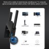 BrosTrend WiFi 6 AX3000 WiFi to Ethernet Adapter with RJ45 Gigabit Port, Dual Band Wireless Bridge for PC, Smart TV, Xbox, PlayStation, Printer, Blu-Ray Player, DVR etc. WiFi to Wired Ethernet Adapter