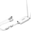 VONETS VAP11S-232 300Mbps WiFi to Ethernet Adapter 2.4G WiFi Bridge/Repeater/Mini VONETS VAP11S-232 300Mbps WiFi to Ethernet Adapter 2.4G WiFi Bridge/Repeater/Mini Router/ RJ45 to RS232 Serial Server with 2 RJ45 Ports/Antennas USB/DC Powered for DVR Monitor Network Devices