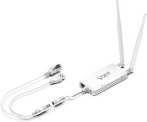 VONETS VAP11S-232 300Mbps WiFi to Ethernet Adapter 2.4G WiFi Bridge/Repeater/Mini VONETS VAP11S-232 300Mbps WiFi to Ethernet Adapter 2.4G WiFi Bridge/Repeater/Mini Router/ RJ45 to RS232 Serial Server with 2 RJ45 Ports/Antennas USB/DC Powered for DVR Monitor Network Devices