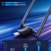 71-sZRV7WYL._AC_SL1500_.jpg USB WiFi Adapter for Desktop PC - 1300Mbps Wi-Fi 5G 2.4G USB 3.0 Wireless Adapter with WiFi Antenna for Win11/10/7 WiFi Dongle for Desktop PC Laptop Internet Network Wi-Fi Card