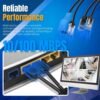 715t82cOYPL._SL1500_.jpg TNP RJ45 Ethernet Cable Combiner/Splitter Kit (1 Pair), 2 Male to 1 Female & 1 Male to 1 Female POE Data Adapter LAN Ethernet Network Extender Y Splitter Cat5e Cat6 Cable for Surveillance