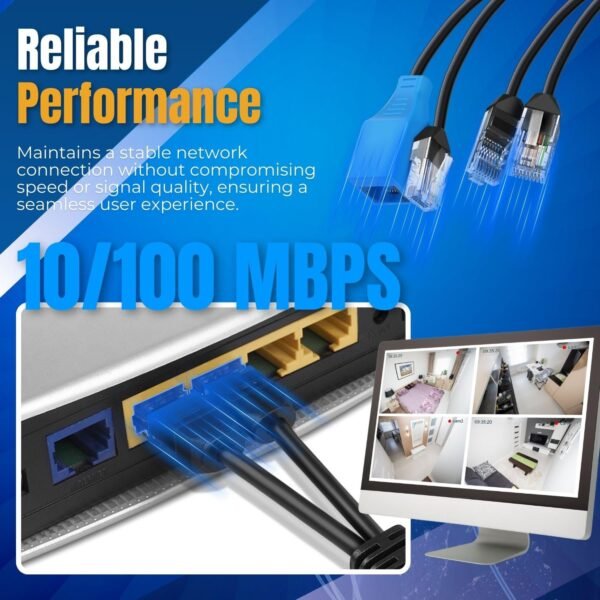 715t82cOYPL._SL1500_.jpg TNP RJ45 Ethernet Cable Combiner/Splitter Kit (1 Pair), 2 Male to 1 Female & 1 Male to 1 Female POE Data Adapter LAN Ethernet Network Extender Y Splitter Cat5e Cat6 Cable for Surveillance