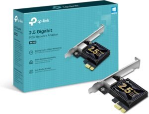 TP-Link 2.5GB PCIe Network Card (TX201) – PCIe to 2.5 TP-Link 2.5GB PCIe Network Card (TX201) – PCIe to 2.5 Gigabit Ethernet Network Adapter, Supports Windows 11/10/8.1/8/7, Win Server 2022/2019/2016, Linux