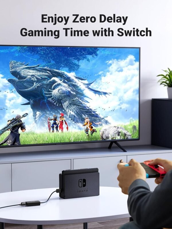 719H8YK-AkL._AC_SL1500_.jpg UGREEN USB to Ethernet Adapter, 1000Mbps Plug and Play Ethernet Adapter with USB 3.0, Driver Free, RJ45 LAN Network Dongle Compatible with Nintendo Switch, Laptop, PC, MacBook, Windows, macOS, Linux