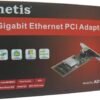 71FLCGJFbLL._AC_SL1500_.jpg Netis AD1102 Gigabit Ethernet PCI Adapter for Windows, Mac OS, Linux | 10/100/1000Mbps PCI Network Adapter/Card with Plug and Play | Both Standard & Low Profile Bracket Included
