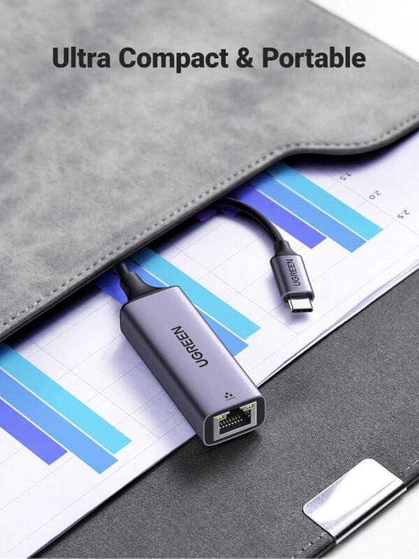 71Ite8aI51L._AC_SL1500_.jpg UGREEN USB C to Ethernet Adapter, Plug and Play 1Gbps Ethernet Adapter, Aluminum Case, (Thunderbolt 4/3 Compatible) to RJ45 Network Dongle, Compatible for MacBook Pro/Air, iPhone 16 Pro/Max, iPad, XPS
