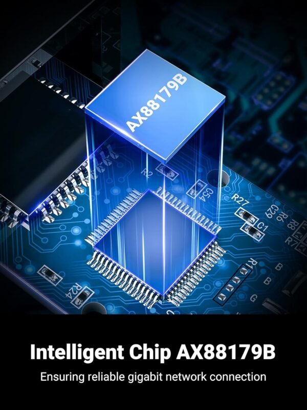 71KnFmvhSIL._AC_SL1500_.jpg UGREEN USB to Ethernet Adapter, 1000Mbps Plug and Play Ethernet Adapter with USB 3.0, Driver Free, RJ45 LAN Network Dongle Compatible with Nintendo Switch, Laptop, PC, MacBook, Windows, macOS, Linux