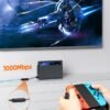 CableCreation USB to Ethernet Adapter, USB 3.0 to 10/100/1000 Gigabit Wired LAN Network Adapter Compatible with Nintendo Switch, Windows, MacBook, macOS, Mac Pro Mini, Laptop, PC-10PACK