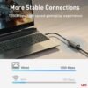 uni USB C to Ethernet Adapter, Driver Free RJ45 to USB C [Thunderbolt 3/4 Compatible], 1Gbps Type-C Gigabit Ethernet LAN Network Adapter for MacBook Pro/Air, iPhone 15 Pro/Max, Dell XPS, Galaxy S8-S24