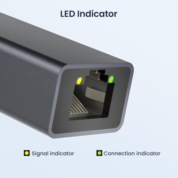 71Yhx0Rr6HL._AC_SL1500_.jpg RUXELY USB 3.0 Gigabit Ethernet Adapter with USB-C Converter,1000Mbps RJ45 Connector,Wired LAN Network Adapter for Nintendo Switch,MacBook Air/Pro,Windows,MacOS,iPadOS,Tablets,Android,Linux,Laptop,PC