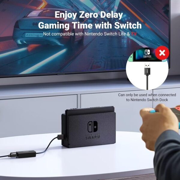 71nAMnGSaL._AC_SL1500_.jpg UGREEN USB to Ethernet Adapter, 10/100 Mbps Network Adapter, with AX88772D Chip, RJ45 Wired LAN Dongle for Laptop, Compatible with Nintendo Switch MacBook Chromebook Windows macOS Linux (Not for Wii)