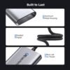 Cable Matters USB C to 2.5Gb Ethernet Adapter with 140W Charging, 2.5 Gigabit Network Speed, USB C to Ethernet Adapter Compatible with USB4, Thunderbolt 4/5, MacBook, Laptop, and USBC Devices