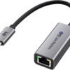 Cable Matters USB C to 2.5Gb Ethernet Adapter, 2.5 Gigabit Network Speed, USB C to Ethernet Adapter Compatible with USB 4, Thunderbolt 4/5, Plug & Play for MacBook, Laptop, and USBC Devices