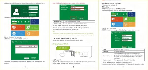 71un2OlQkYL._AC_SL1500_.jpg Mini 300M USB Repeater Amplifier AP Smart TV Network Adapter Convert to Ethernet with a RJ45 Port,Support WEP, WPA / WPS2, WPA-PSK / WPA2-PSK encryption