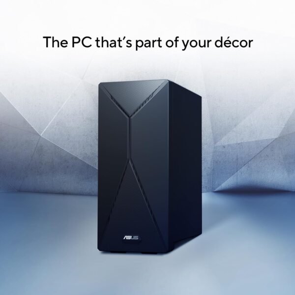 ASUS S501MER Desktop PC, Intel® Core™ i7-14700, 16GB DDR5 RAM, 1TB PCIe® SSD, Wi-Fi 6E, Windows 11 Home, Black, S501MER-DS704