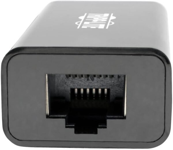 51ILOGoS8YL._AC_SL1200_.jpg Tripp Lite USB C to Gigabit Ethernet Adapter USB Type C to Gbe Thunderbolt 3 Compatible 10/100/1000 USB-C (U436-06N-GB)