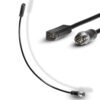 720074-12 AS EC QDE 12 Ethernet Adapter Cable, Black Replace for Humminbird Compatible with Helix 7 G2N & G3N Models, All Helix 8, Helix 9, Helix 10, Helix 12 and Helix 15 Models