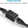 RJ45 Coupler, Ethernet Coupler-Female to Female Internet Network Cable Extender for Cat7/Cat6/Cat5e/Cat5, 8 Pack