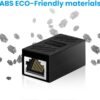 RJ45 Coupler, Ethernet Coupler-Female to Female Internet Network Cable Extender for Cat7/Cat6/Cat5e/Cat5, 8 Pack