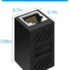 RJ45 Coupler, Ethernet Coupler-Female to Female Internet Network Cable Extender for Cat7/Cat6/Cat5e/Cat5, 8 Pack