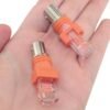 2PCS BNC to RJ45 Cable Adapter Network Crystal Head Orange Core Pure Copper Tinned Connector Coupler Adapter for Data Transmission Video Surveillance