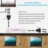 (2 Pack) RJ45 Network 1 to 2 Port Ethernet Adapter Splitter, RJ45 1 Male to 2 Female LAN Ethernet Splitter Adapter Cable Suitable Super Cat5, Cat5e, Cat6, Cat7 LAN Ethernet Socket Connector Adapter