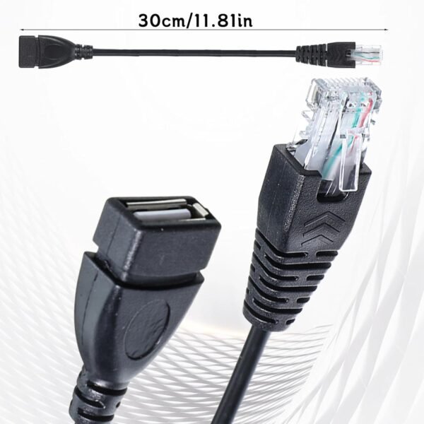 2 PCS USB to Ethernet Adapter, Ethernets to USB Adapter USBs to Rj45 Ethernets Adapters Female Converter USBs to Ethernetes Cable Connector Network Adaptors for Camera with Network Function