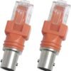 2PCS BNC to RJ45 Cable Adapter Network Crystal Head Orange Core Pure Copper Tinned Connector Coupler Adapter for Data Transmission Video Surveillance