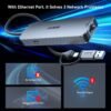 BENFEI USB-C USB 3.0 to Gigabit Ethernet Adapter, 3-Port USB 3.0 Hub with RJ45 Compatible with MacBook Pro/Air 2023, iPad Pro, iMac, S23, XPS 17, Surface Book 3 and More